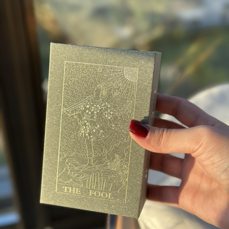 Gold foil orijinal tarot destesi