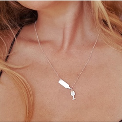 Wine necklace 