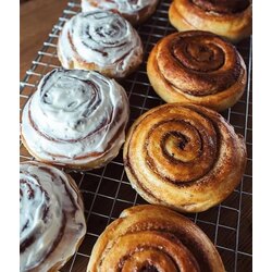 Ekşi Mayalı Elmalı-Tarçınlı Çörek 15 adet 
