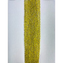 Sarı Cam Nazar Boncuğu 4MM