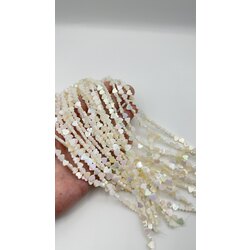 Sedef Kalp Yandan Delik 6MM Parlak