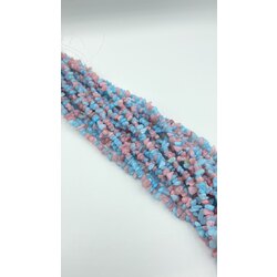 Pembe Kuvars Aquamarine Kırık Taş