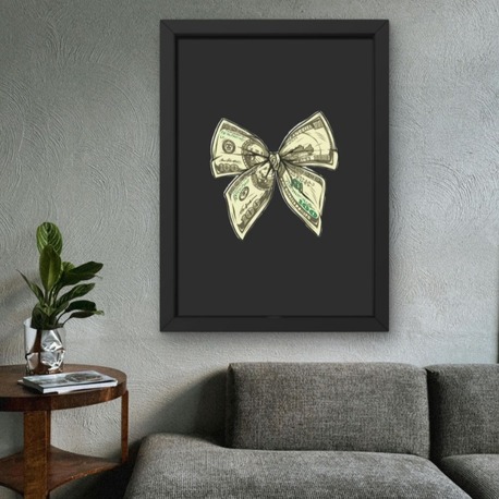 Dolar Temalı Tablo | Para Figürlü Modern Poster