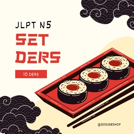 JLPT N5 KURSU- 10'LU SET