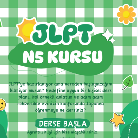 JLPT N5 ÖZEL KURS