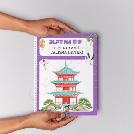JLPT N4 KANJİ  ÇALIŞMA DEFTERİ