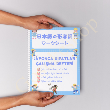DEFOLU Japonca Sıfatlar Çalışma Defteri