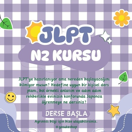 JLPT N2 ÖZEL KURS