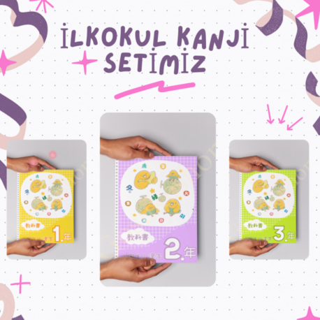 İlkokul Kanji Öğreniyorum Seti