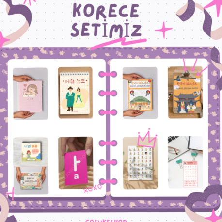 Korece Öğreniyorum Seti