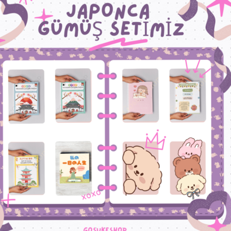 Japonca Öğreniyorum Seti Gümüş