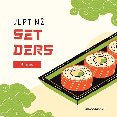 JLPT N2 KURSU - 5'Li SET