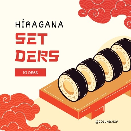 Hiragana Kursu- 10'LU SET