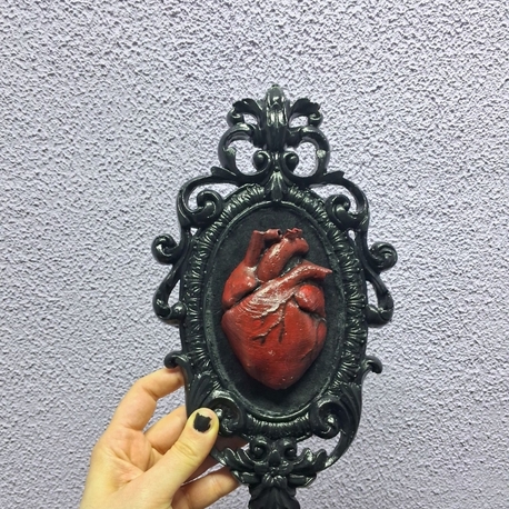 Anatomik kalp çerçeve 