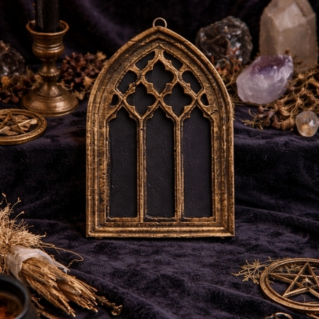 Gotik Katedral Duvar Plakası