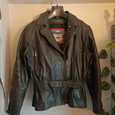 biker Deri Ceket 
