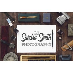 Heart Camera Logo, Photography Logo, Instant Download Logo