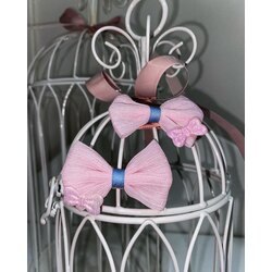 açık pembe fiyonklu toka 