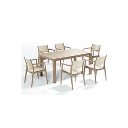 90*150 Novussi Regnum 6 kişilik Camlı Set 