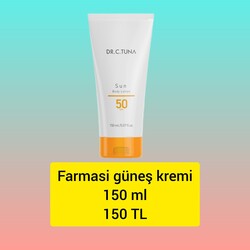 Dr tuna 150 ml güneş kremi