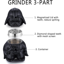 GrinderART - Darth Vader Tütün Öğütücü