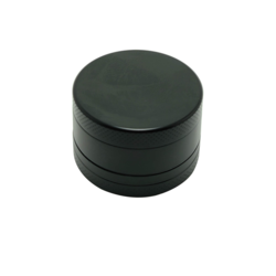 Siyah 40MM GRINDER 3 Kat Tutun Baharat Öğütücü Parçalayıcı Paslanmaz Mıknatıslı Gırgır