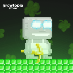 Growtopia - Golden Pickaxe ve Focus Eye + Hediye