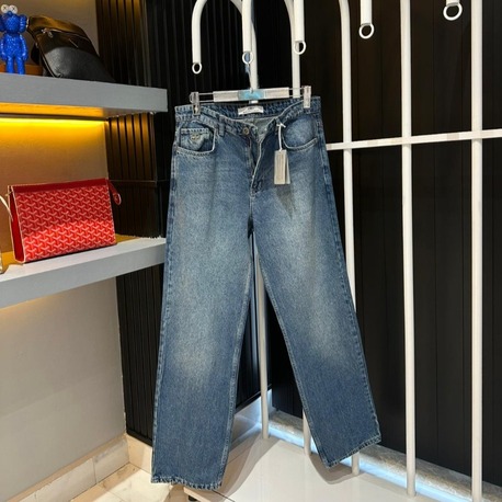Balencıaga Mavi Baggy Jean