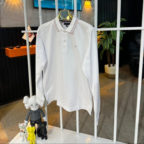 Tommy Hilfiger Fit Polo Yaka Uzun Kollu Sweatshirt