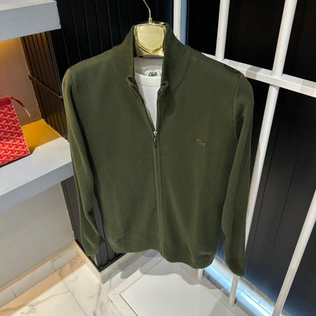 Lacoste Yeşil Triko Hırka