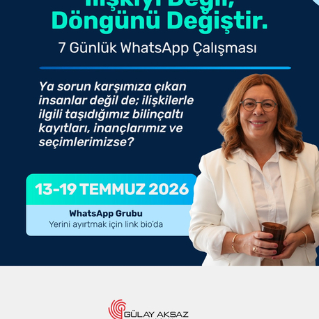 İlişkiler (7 Günlük Wp Çalışması)