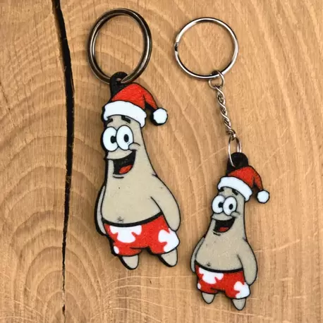 Noel Yıldızı Patrick - süs ve anahtarlık
