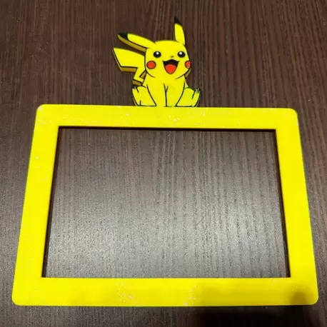 Pokemon fotoğraf çerçevesi Pikachu