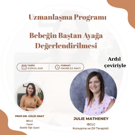 @lalactation Julie ile bebeğin baştan aşağı değerlendirilmesi