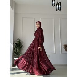 Zara Abiye Bordo