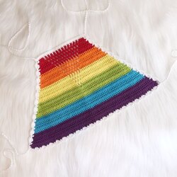 Rainbow Crop Top