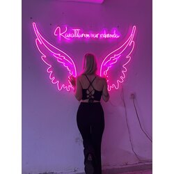 Melek kanadı neon led 