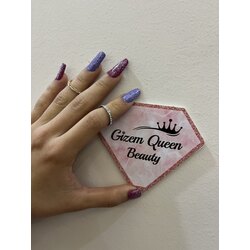 kişiye özel logolu Nail art 