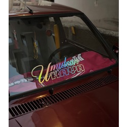 Ön Cam İsim Soy İsim 40cm. Sticker