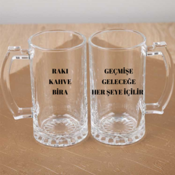 Baskılı Bira Bardağı