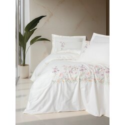 3D NAKIŞLI SATEN ÇİFT KİŞİLİK NEVRESİM TAKIMI 