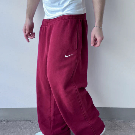 Nike Bordo Baggy Jogger Eşofman Altı 