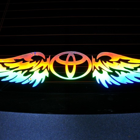 TOYOTA HOLOGRAM KANAT LOGO 