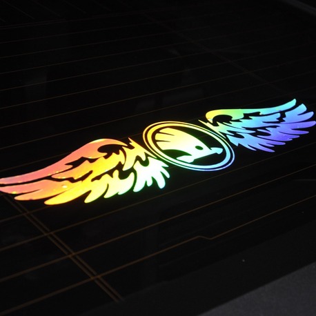 SKODA HOLOGRAM KANAT LOGO 