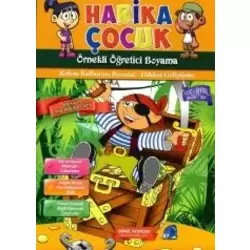HARİKA ÇOCUK ÖRNEKLİ ÖĞRETİCİ BOYAMA KİTABI (GÖNÜL YAYINCILIK)