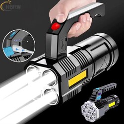 TAŞINABİLİR LED EL FENERİ USB İLE ŞARJ EDİLEBİLİR