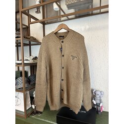Prada Cashgora Knitted Cardigan