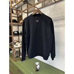 Prada Plaque Detail Sweatshirt 