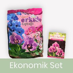 2 litre Orkide Topragı ve Orkide Besini