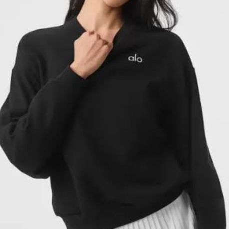 ALYG SIYAH SWEAT 